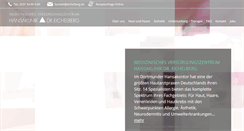 Desktop Screenshot of hautarzt--dortmund.de